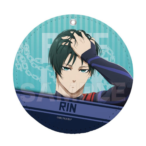 『ブルーロック』レザーコースターキーホルダー /09 糸師 凛【202510再販】